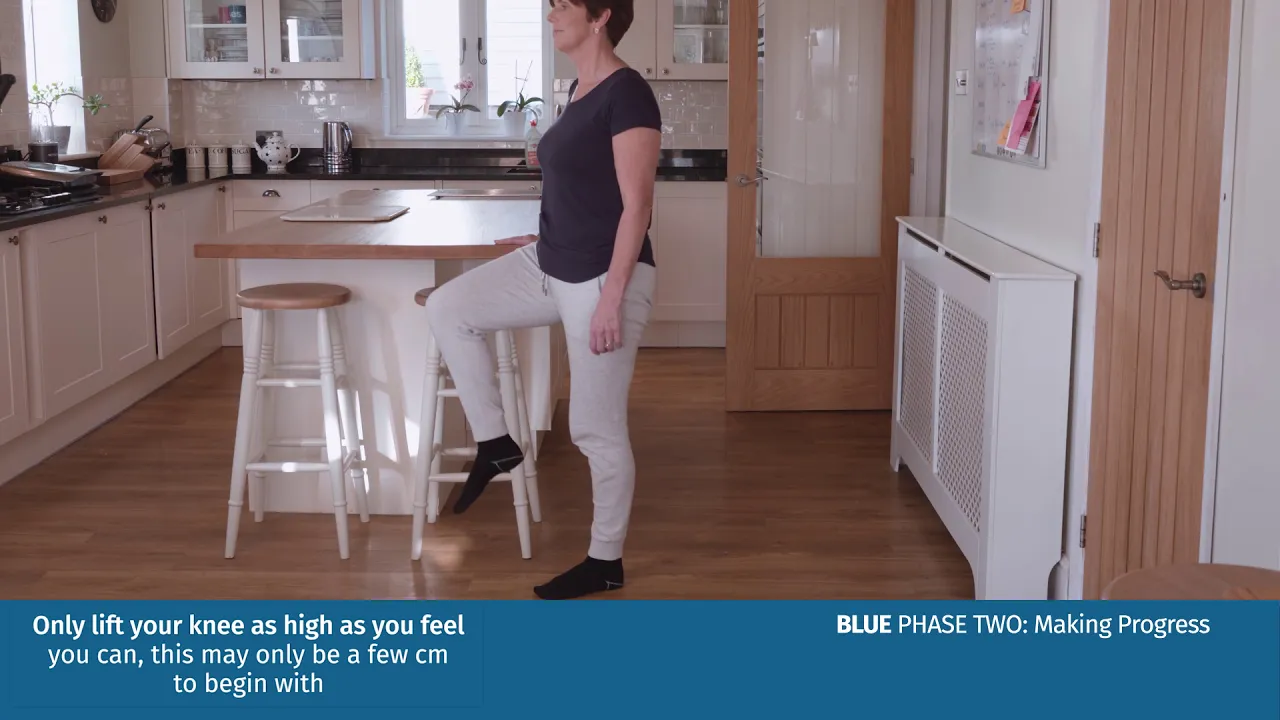 a person standing in a kitchen