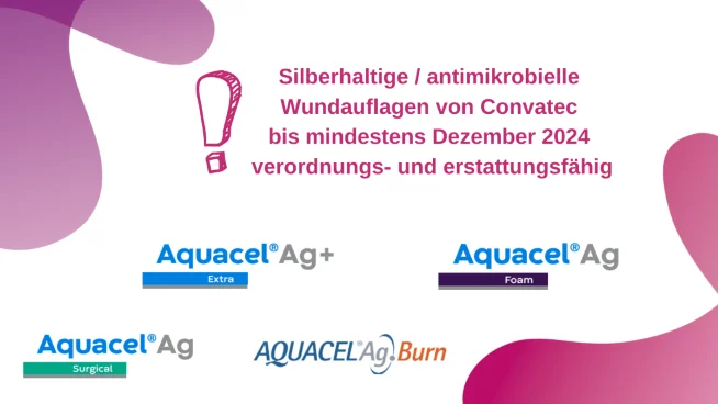 Längere Übergangsfrist für antimikrobielle Wundversorgungsprodukte 